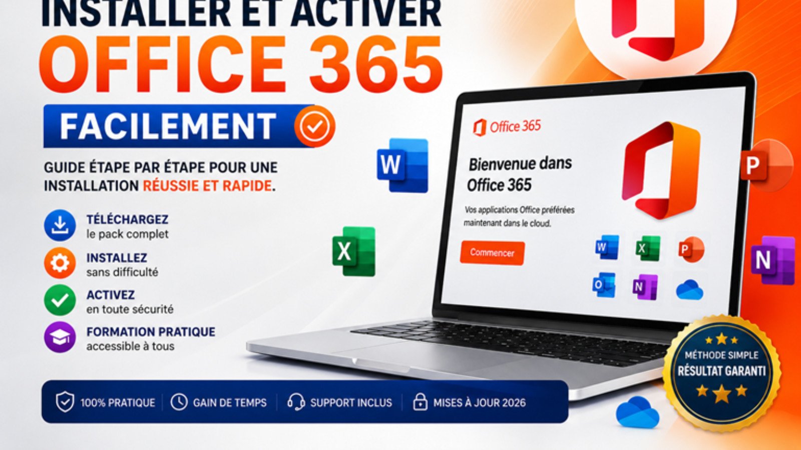Formation : Installer et activer Office 365 facilement