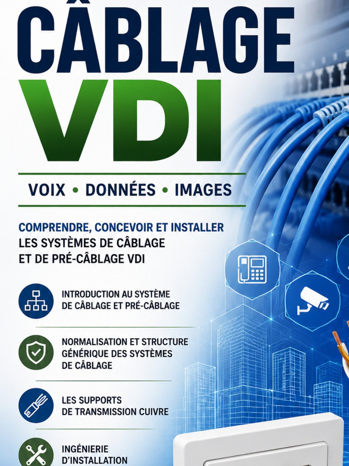Câblage VDI – Voix, Données, Images