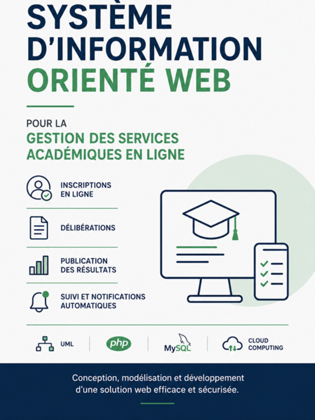 L’implantation d’un système d’information orienté web pour la gestion des services académiques