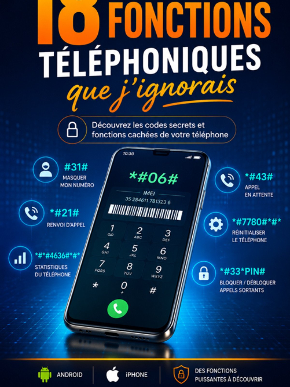 Les 18 incroyables fonctions téléphoniques que j’ignorais